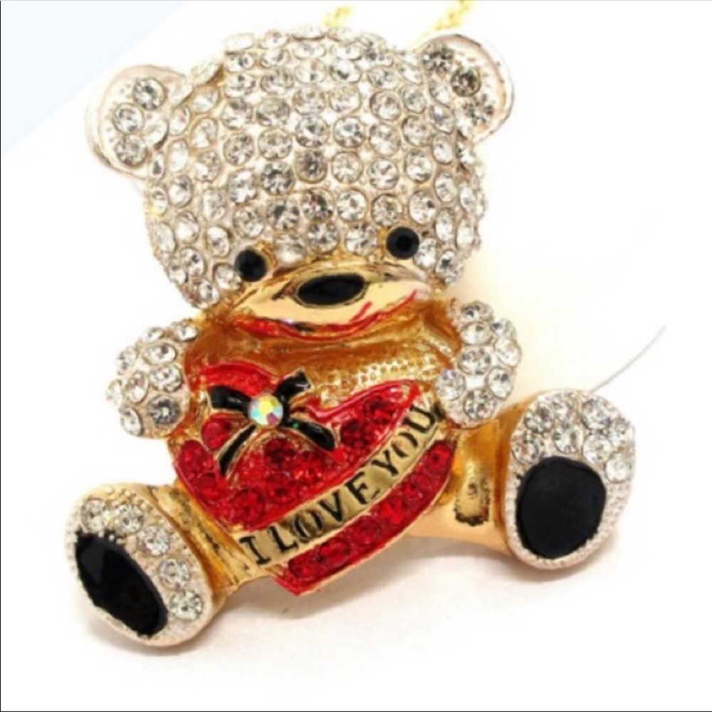 Teddy Bear Necklace